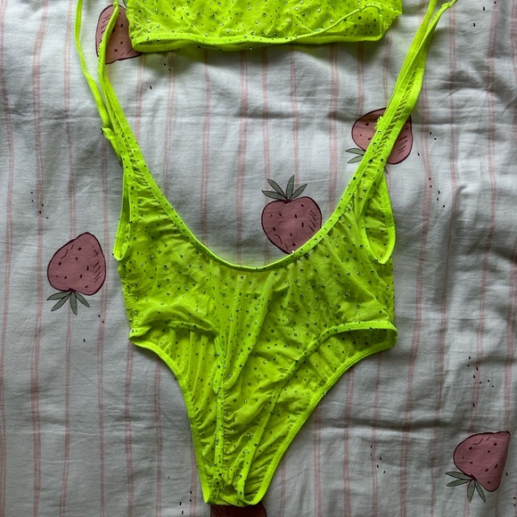 Rhinestones 2-piece Set 🌞 - Picture 2 of 2